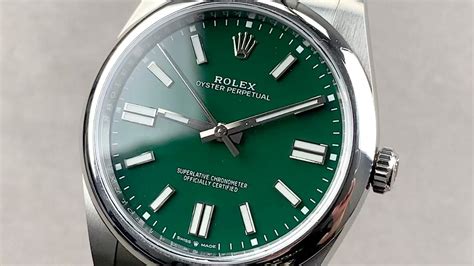 rolex oyster perpetual green dial discontinued|Rolex Oyster Perpetual chronometer price.